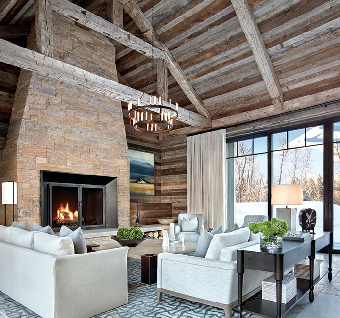 18 Dreamy Mountain Home Fireplaces - Mountain Living