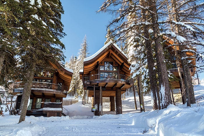 17 Mountain Homes In The Winter - Mountain Living