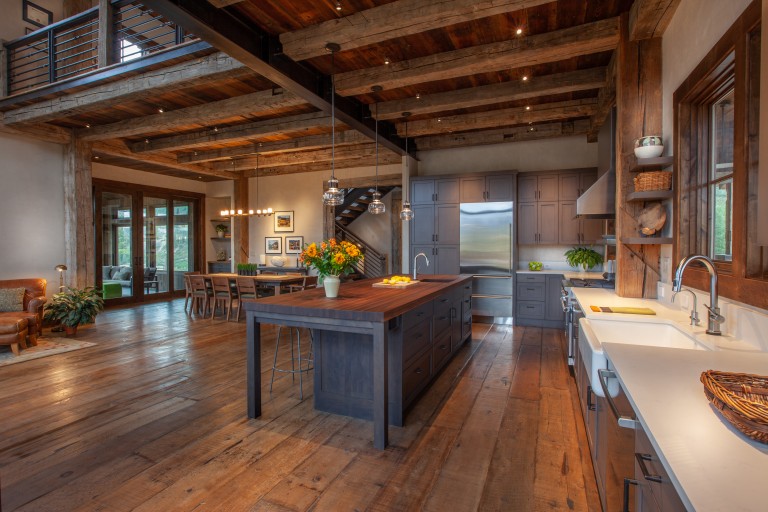 Out of the Woods: 6 Warm and Textured Kitchens - Mountain Living