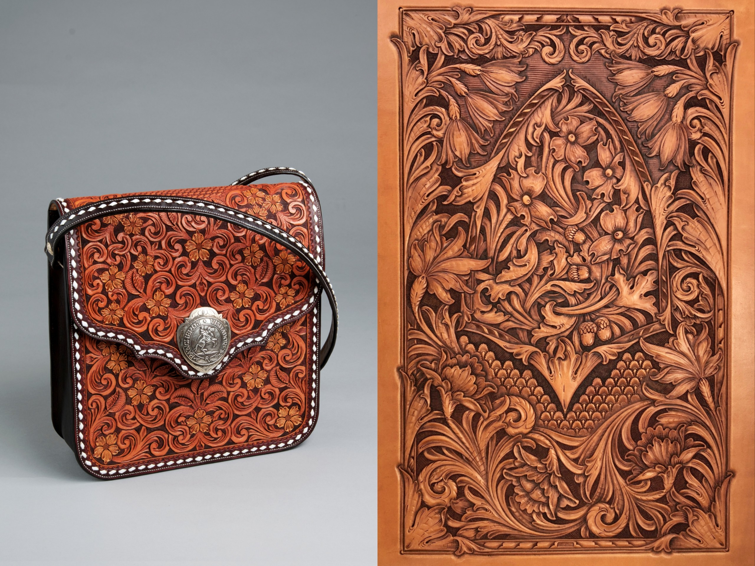 ジグ様　未使用　箱入り　Art Leather　超豪華　革製　写真アルバム An Artful Exchange at The Brinton Museum - Mountain Living
