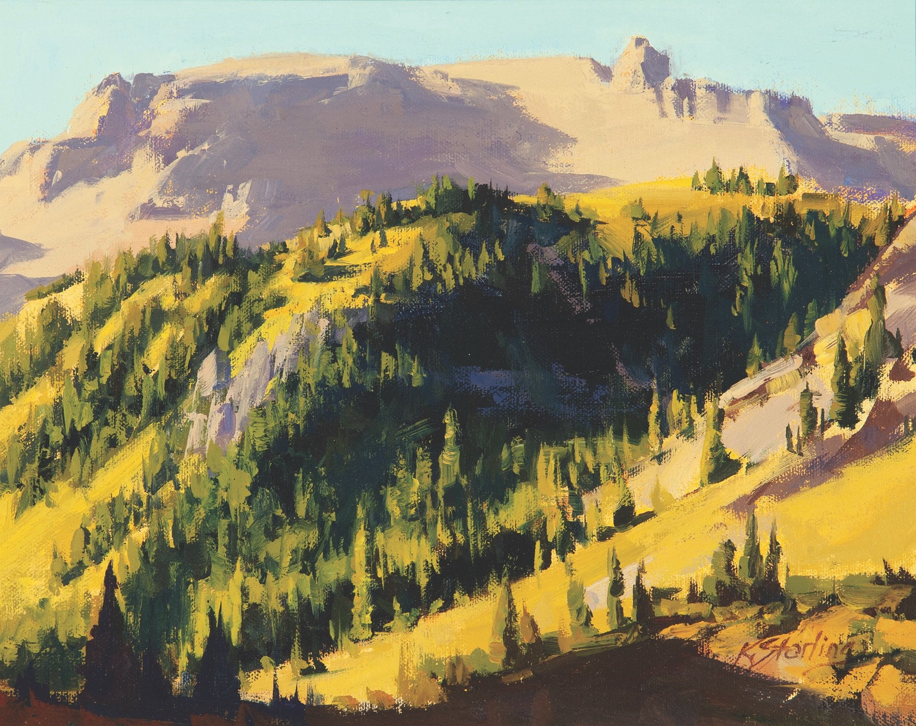 An Artist With Connection to the Land Mountain Living