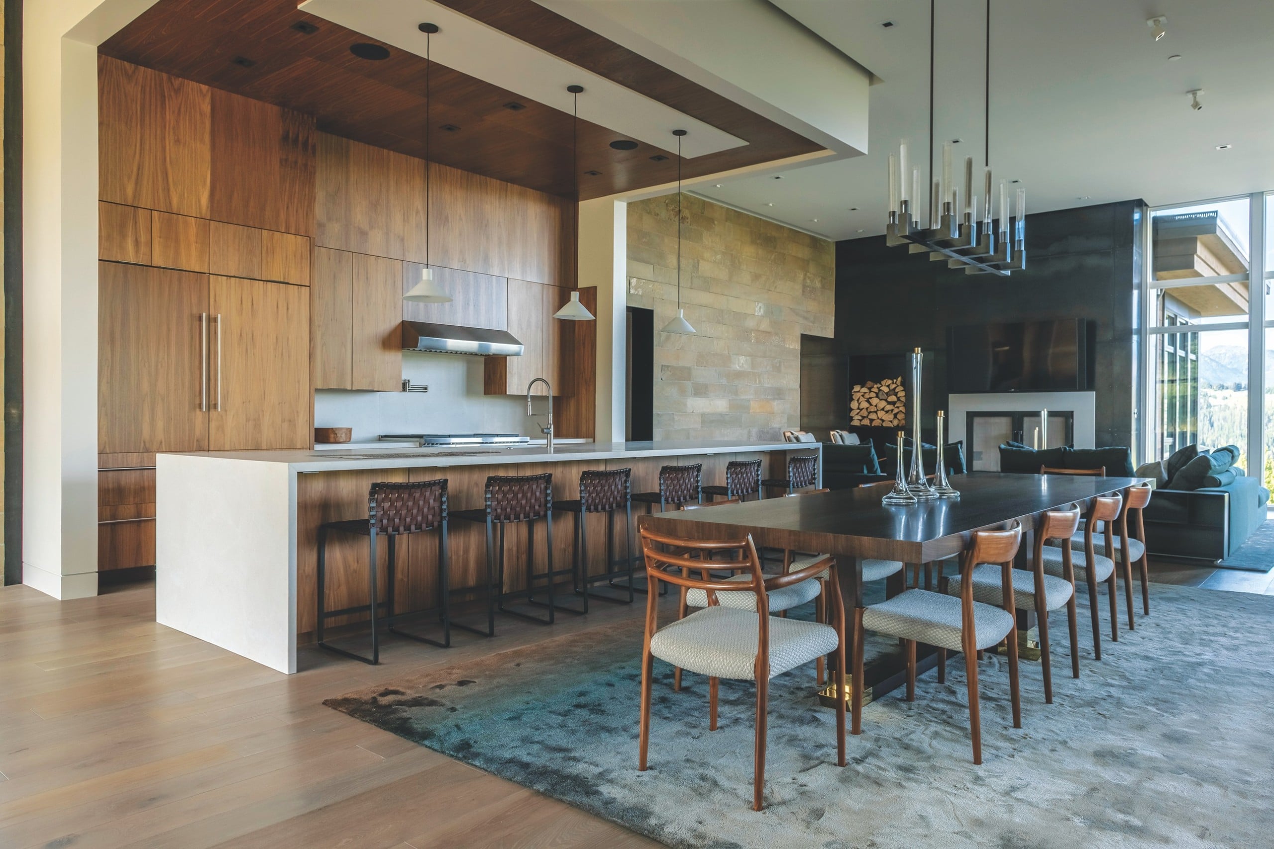 In Big Sky, an Interior Designer Embraces Mountain Minimalism ...