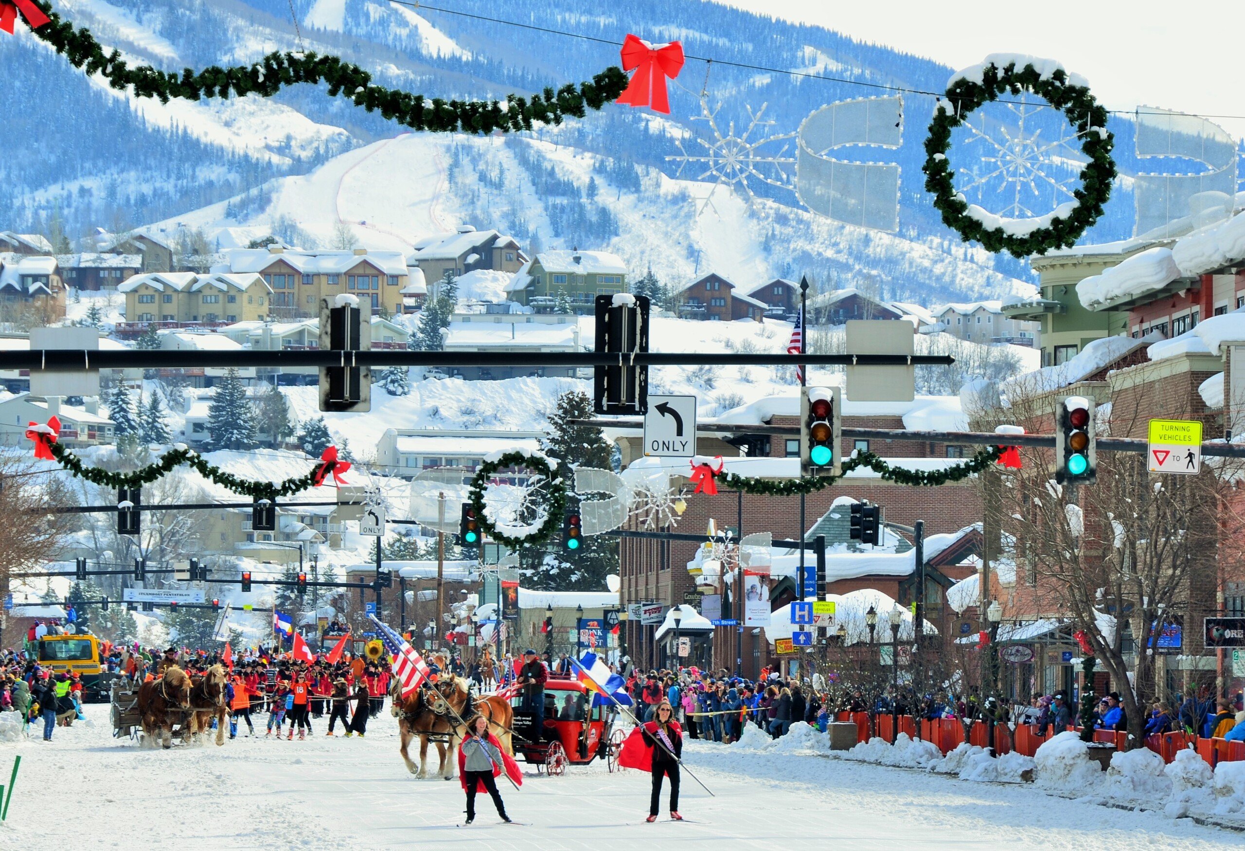 The Sights, Sounds & Lights of a Colorado Mountain Town in Winter