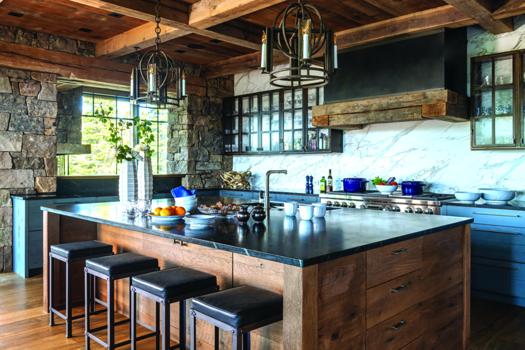 A Modern Chalet Home With A Seamless Blend Of Rustic And Refined ...