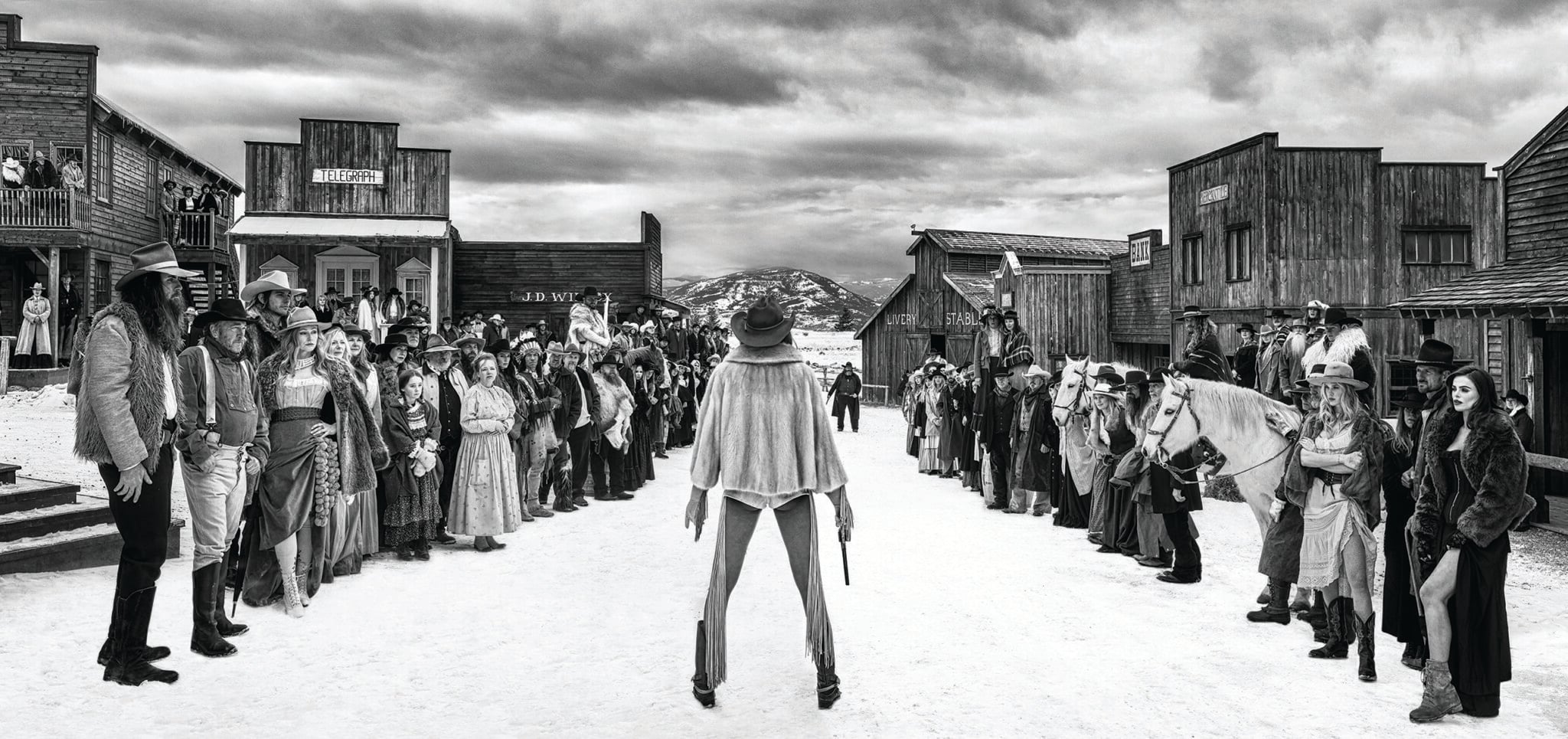 Renowned British Photographer Captures the Wild West in Black and White ...
