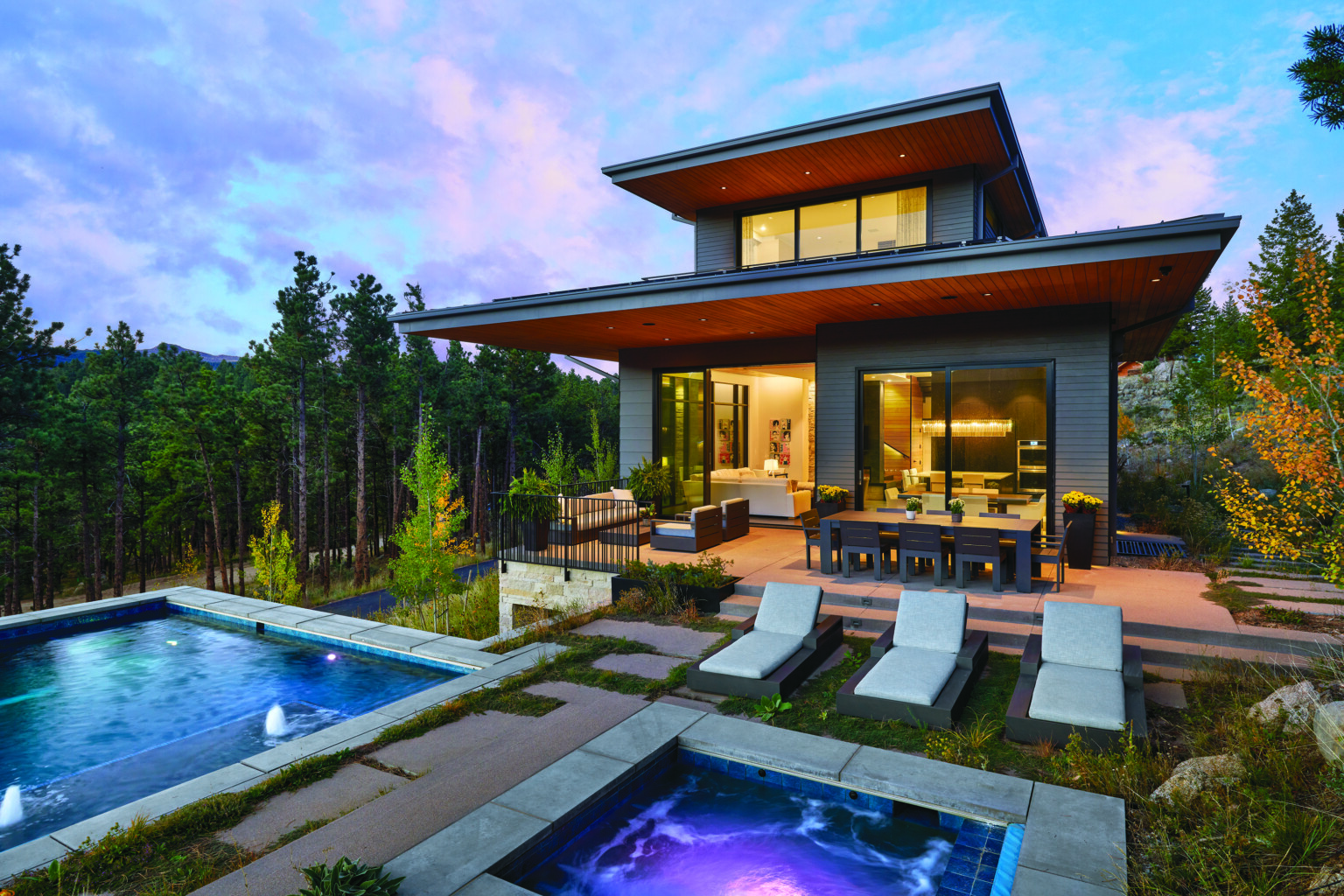 Jump into Spring with Contemporary Outdoor-Living Designs - Mountain Living