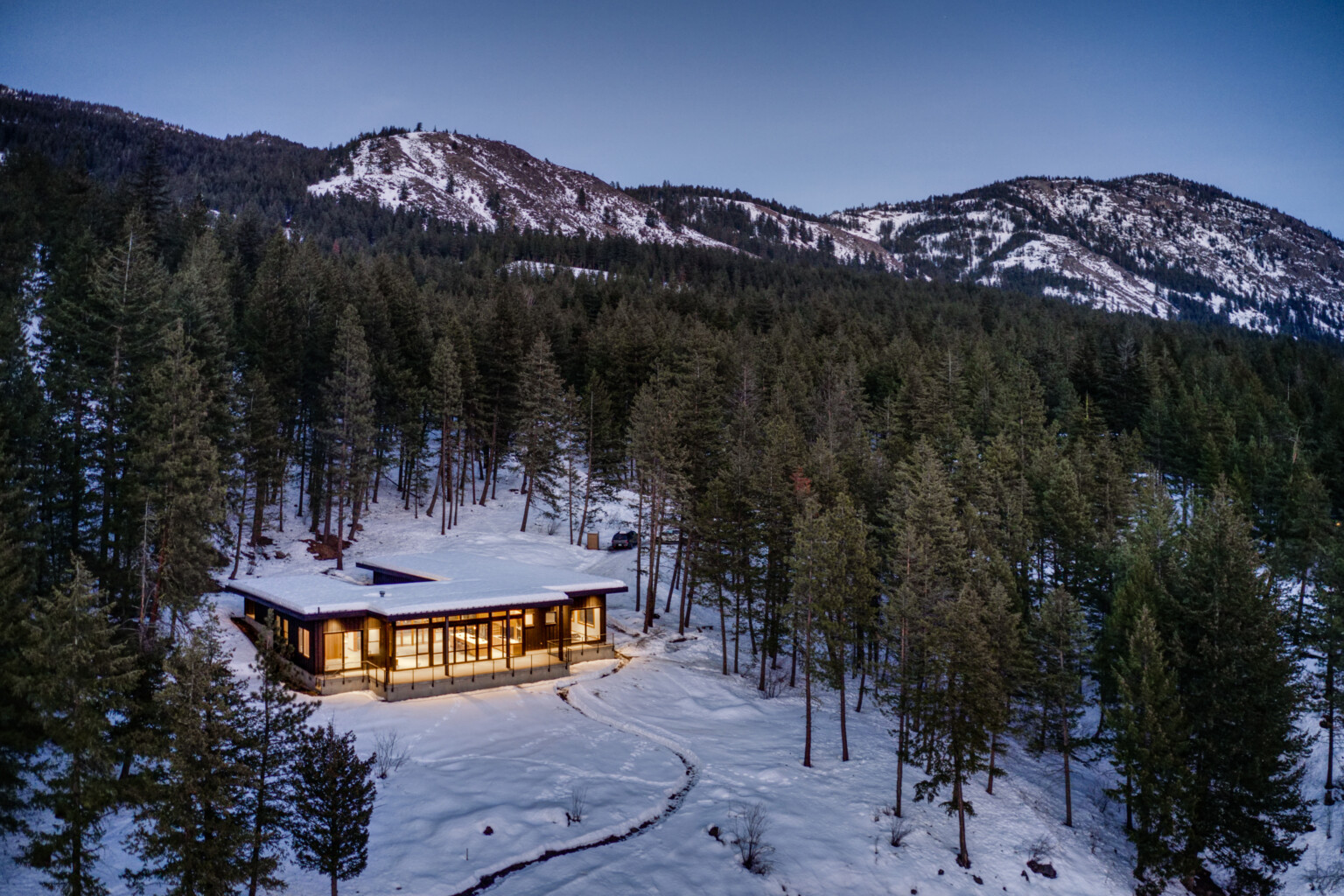 View of mountain modern interior design Archives - Mountain Living