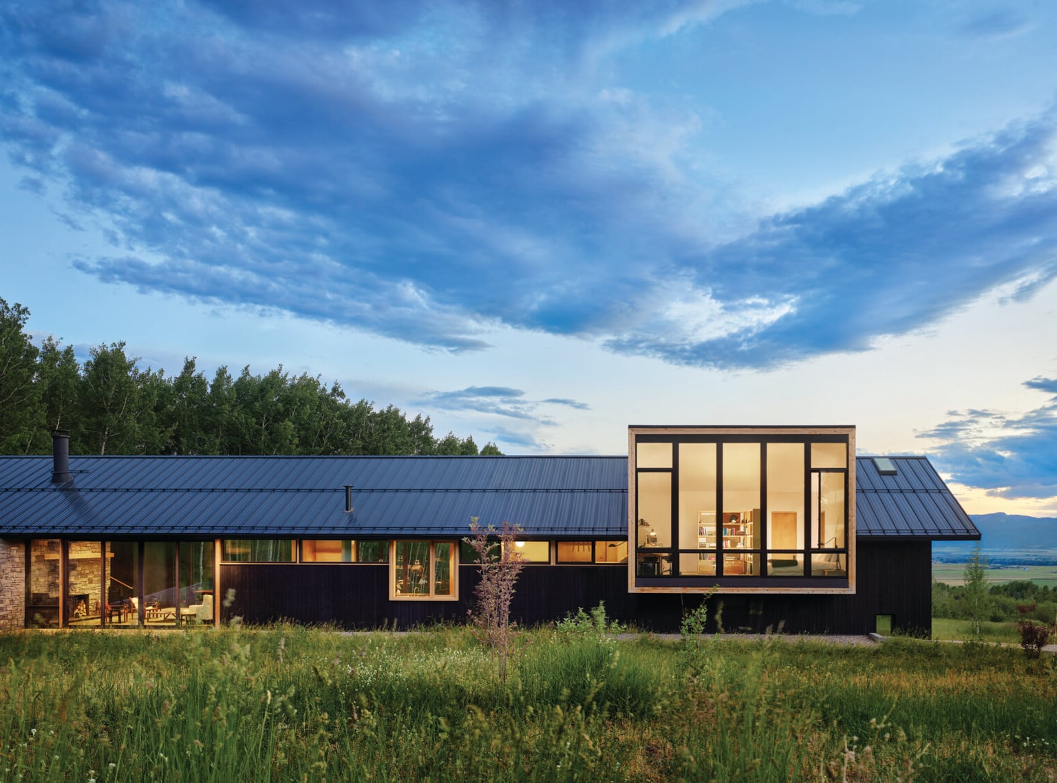 Inside a Modern Rustic Home Rooted in the Natural World - Mountain Living