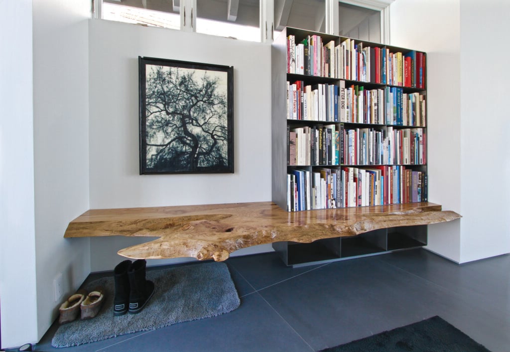 Artisan Bookcase Bench