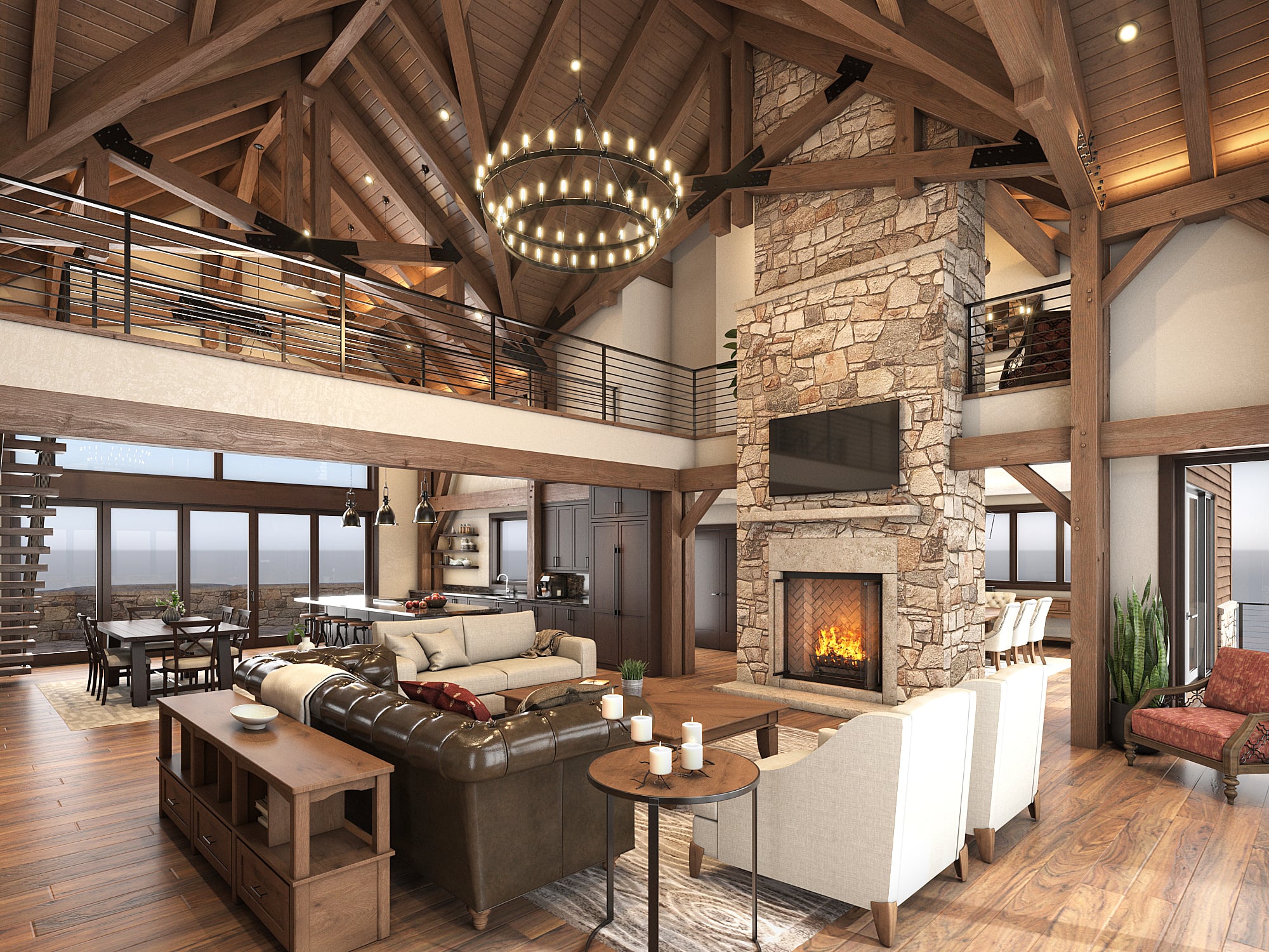Stunning Mountain Apartments With Natural Insulation image