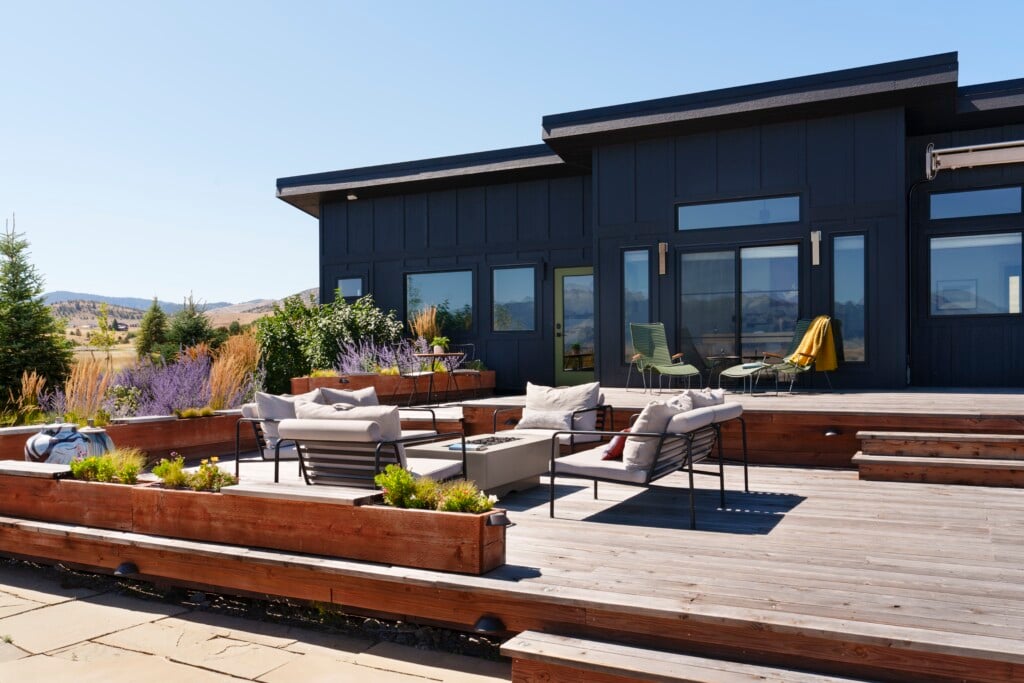 Tk Design Studio Montana Interior Design Exterior Deck
