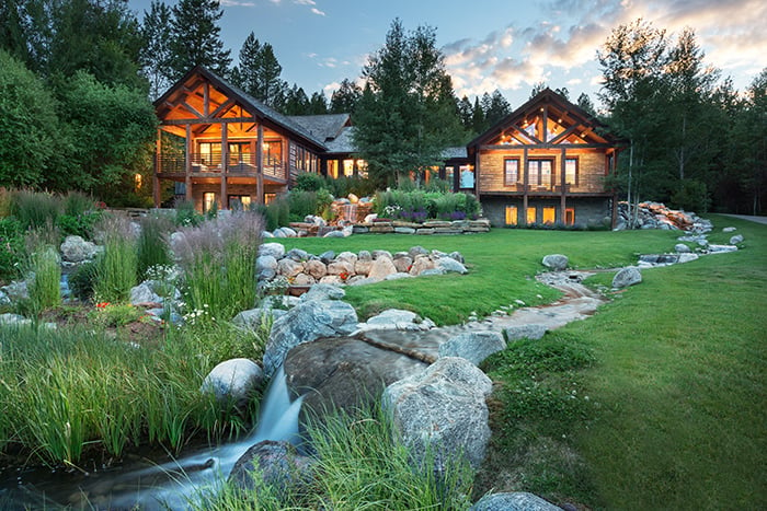 Landscaping ideas for mountain homes