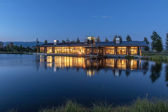 A Modern Ranch on Ruby River - Mountain Living