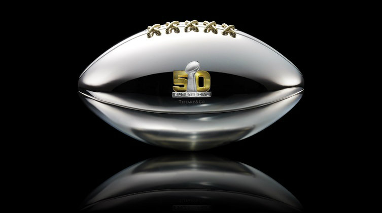 The Vince Lombardi Trophy®. Designed and handcrafted by Tiffany & Co. for  the National Football League®. - Tiffany