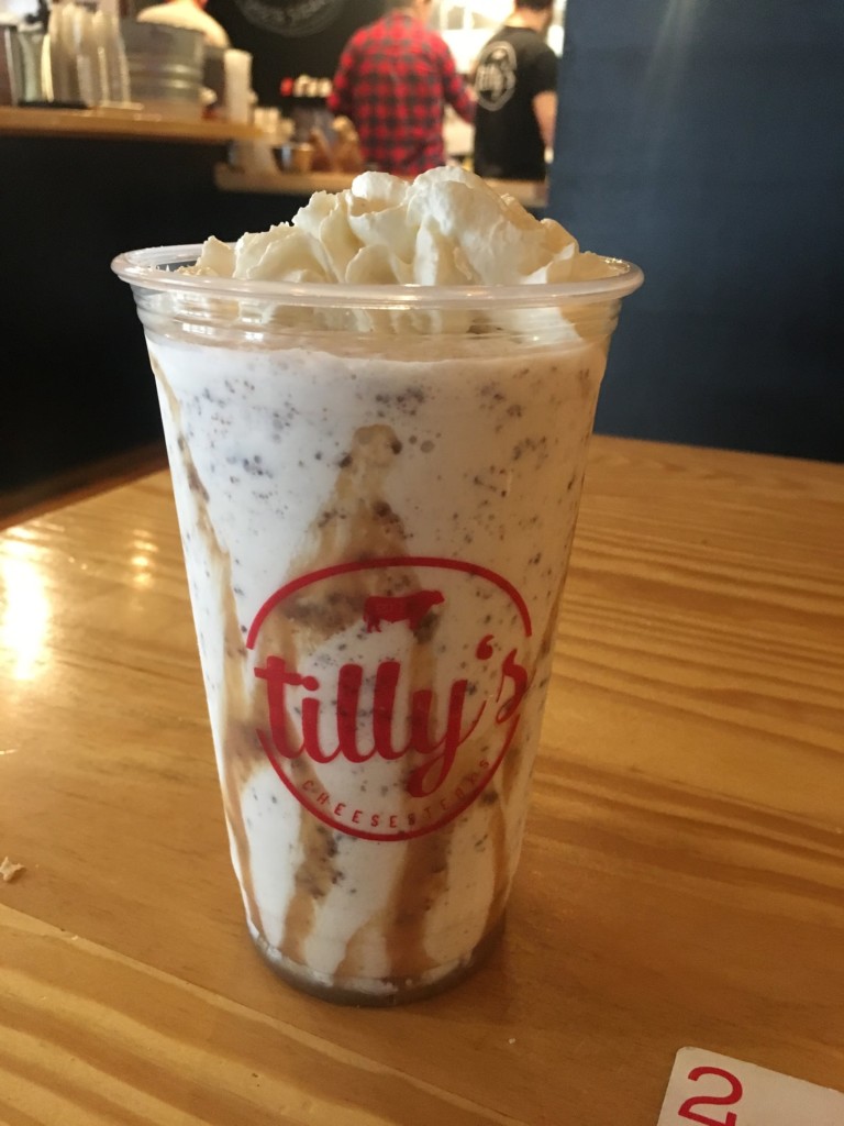 Tilly's milkshake Rhode Island Monthly