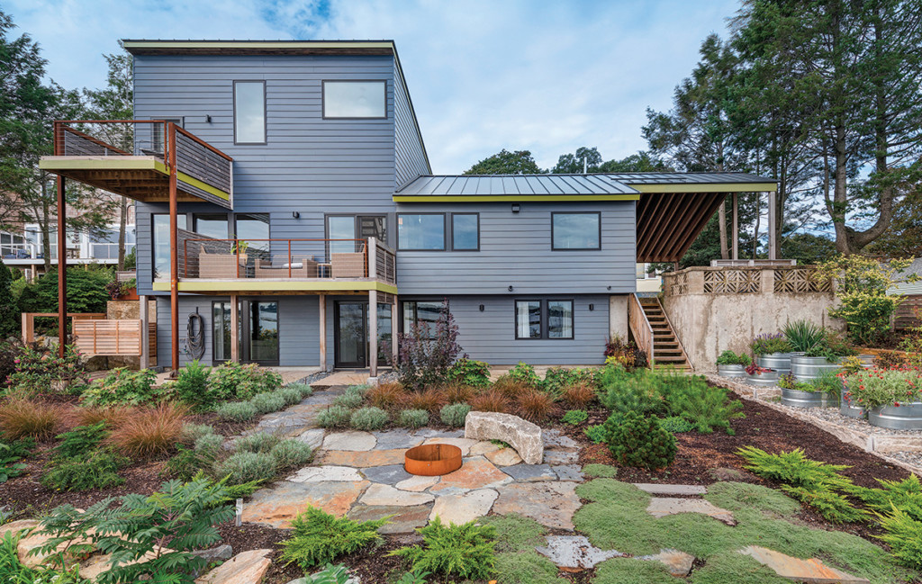 A Basic Ranch on the Warwick Waterfront Gets a Bespoke Upgrade