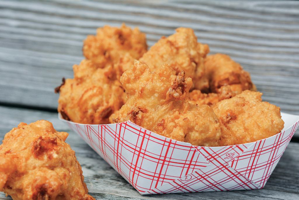 Crowning Rhode Island's Best Clam Cake with the Clamarati