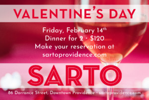Valentine's Day at Sarto @ Sarto | Providence | Rhode Island | United States