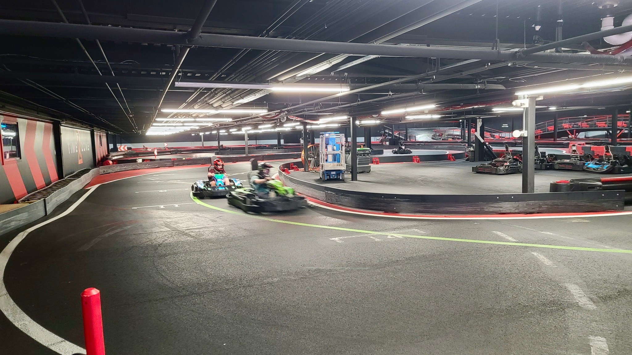 Have a Yes Day at R1 Indoor Karting's TimeZone Experience, GoKart Racetrack and Arcade Rhode