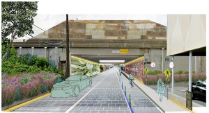 Underpass Neighborhood Seam In Providence By Nora Masler Of Northeastern School Of Architecture
