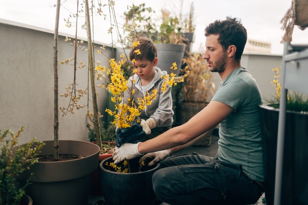 Gardening Time With My Daddy