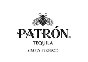 Patron Logo Brand Block Simply Perfect Black