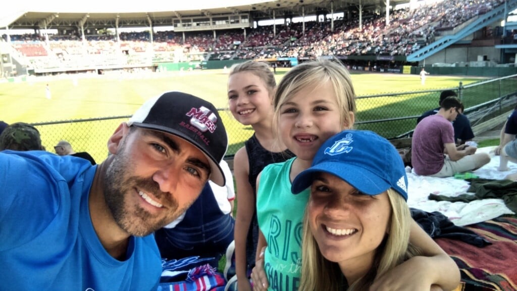 Family At Our Final Pawsox Game