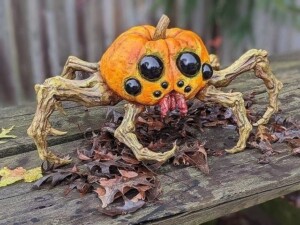 Spider Pumpkin Monster By Raven Dark Creations