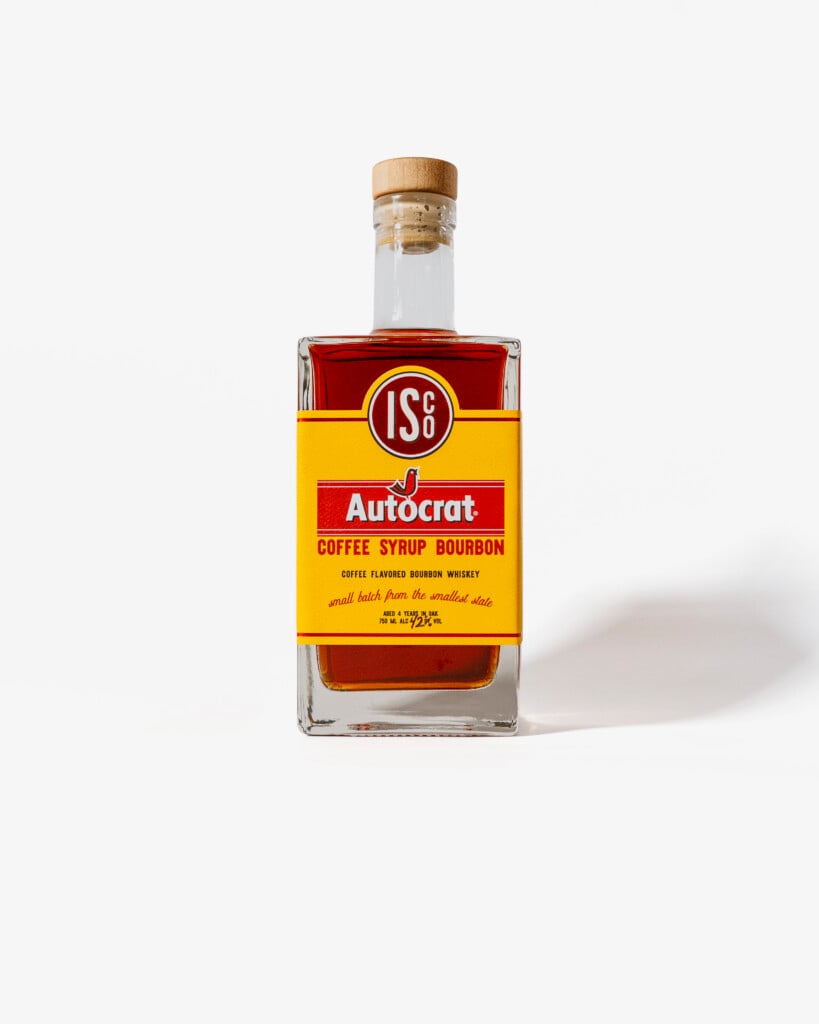 Isco Autocrat Barrel Bourbon White Background