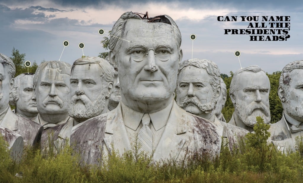 All the Presidents' Heads South Magazine