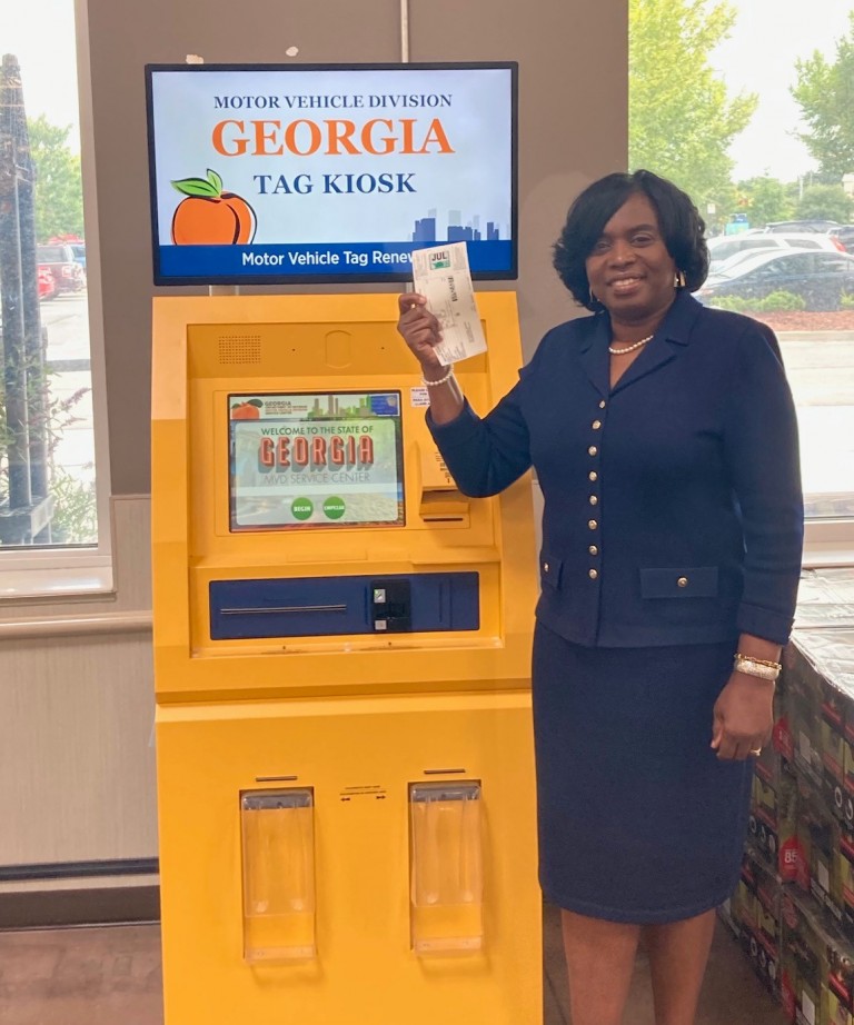 Tax Commissioner Sonya L. Jackson Brings Automated Automobile Tag