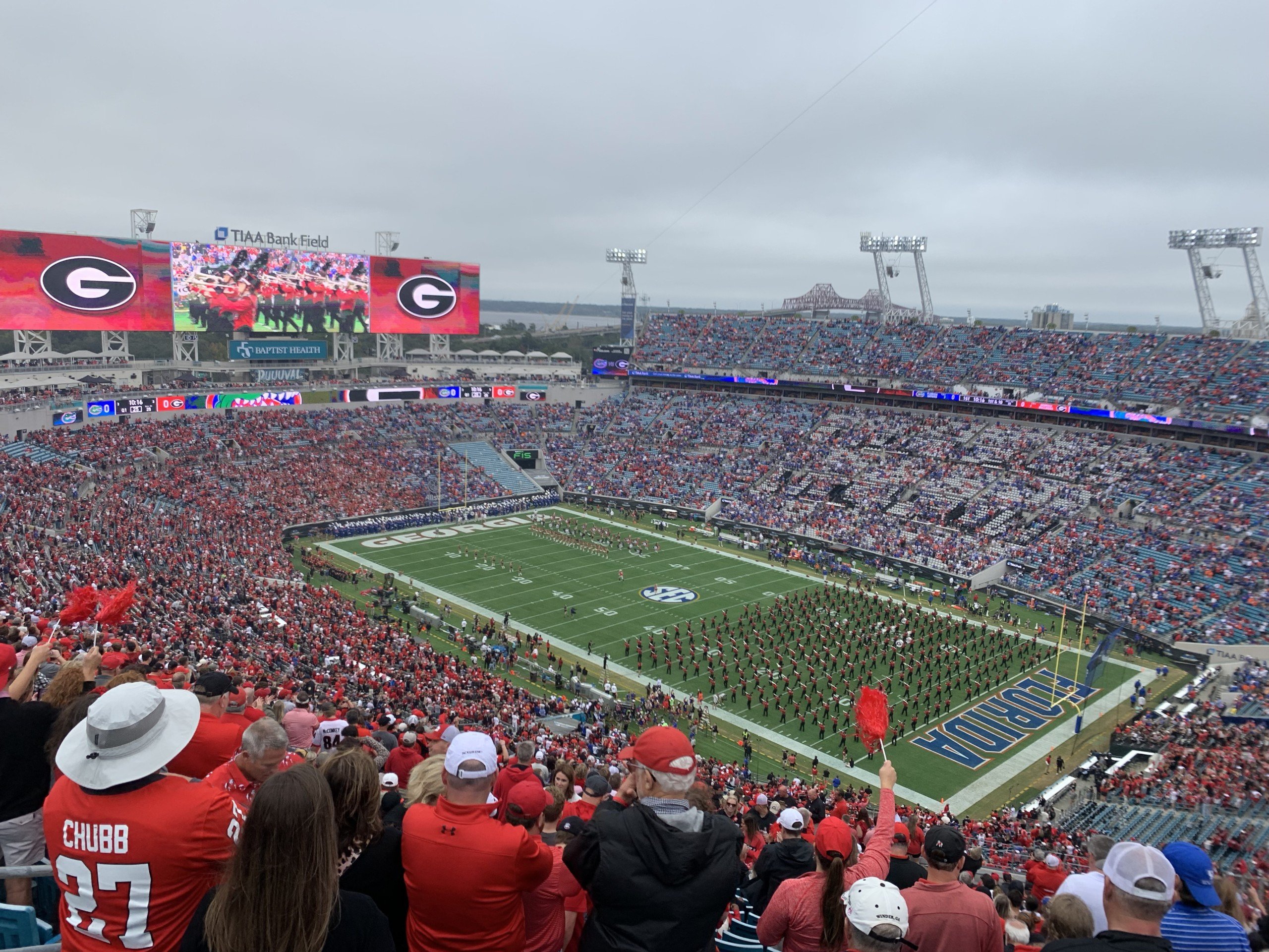 Jaguars' TIAA Bank Field flagged for over 100 concession