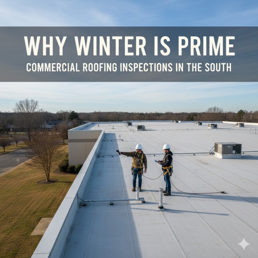 Why Winter Has Become A Prime Season For Commercial Roofing Inspections In The South