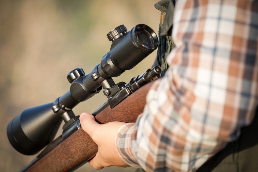 Bigstock Full Hunter Hunting Rifle 52318249