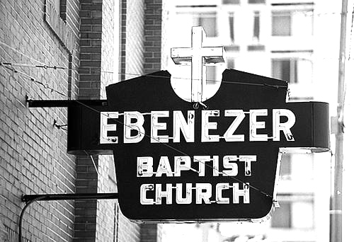 Ebenezerbaptistsignbw