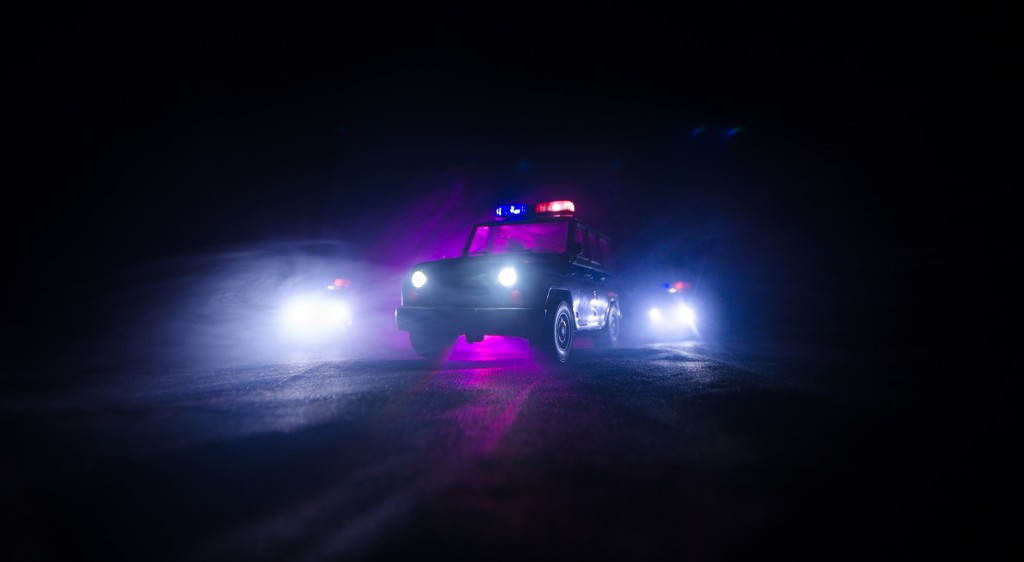 Bigstock Speed Lighting Of Police Car I 192654148