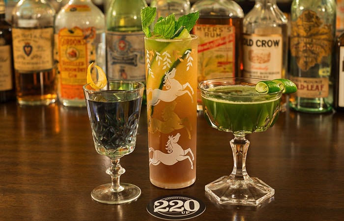 Prohibition Cocktails At 220 Congress Street Up Speakeasy