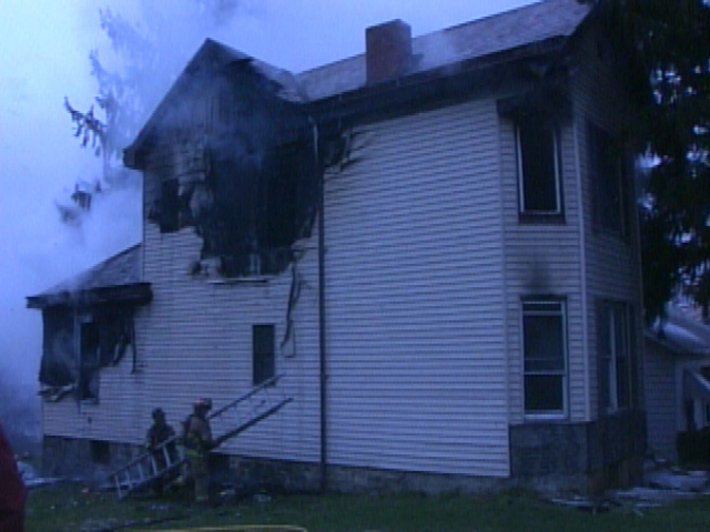 Intense Fire Destroys Zanesville Home