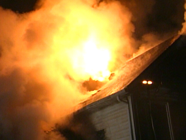 Fire Rips Through Cannelville Road Home