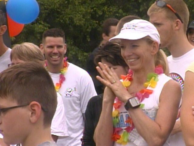 A Race Brings Smiles
