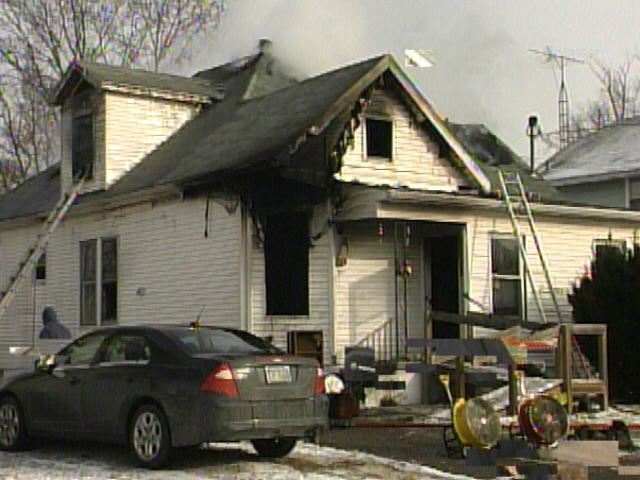 Firefighters Brave Cold Weather
