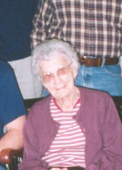 Virginia E. Trout (june 7, 1911 April 30, 2011)