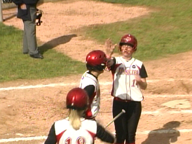 Baseball And Softball Finally Beats Rain To Play