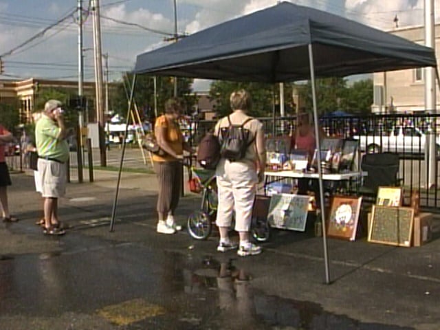 Downtown Zanesville On Wednesday