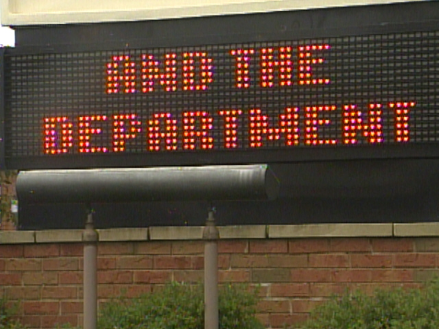 Signs Of Support For Sheriff's Department