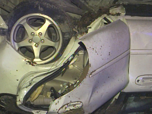 Passenger Flees Rollover Accident