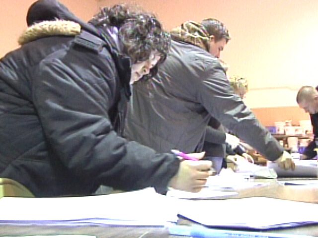 Volunteers Help To Count The Homeless