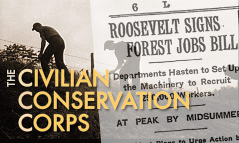 Tribute To Civilian Conservation Corps Enrollees