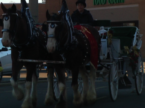 Santa Visits Colony Square Mall