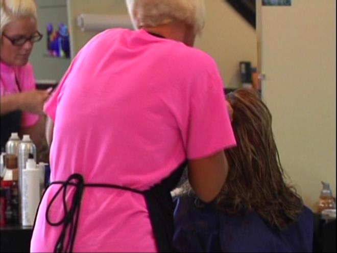 Cut A Thon Raises Money For Cancer